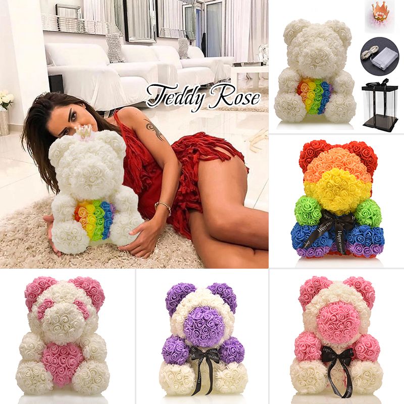 foam rose bear wholesale