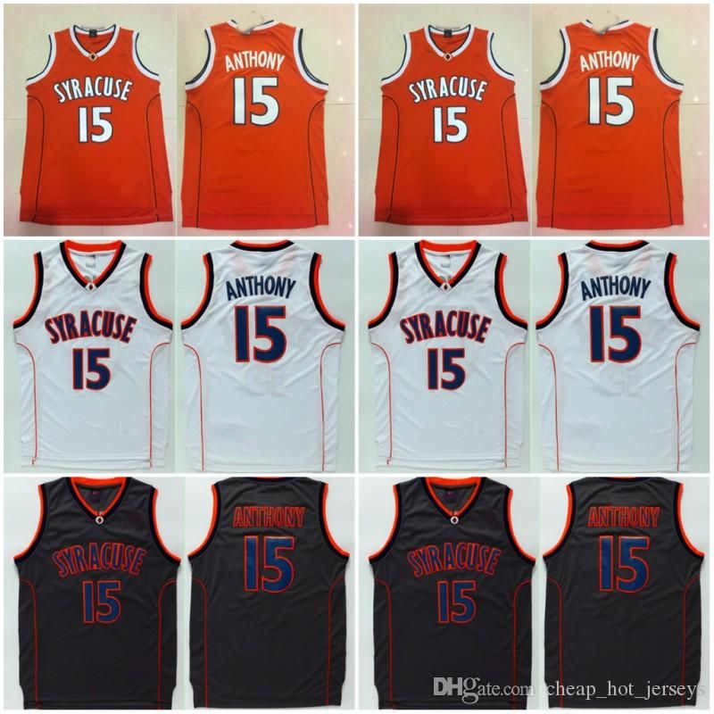 carmelo anthony white syracuse jersey