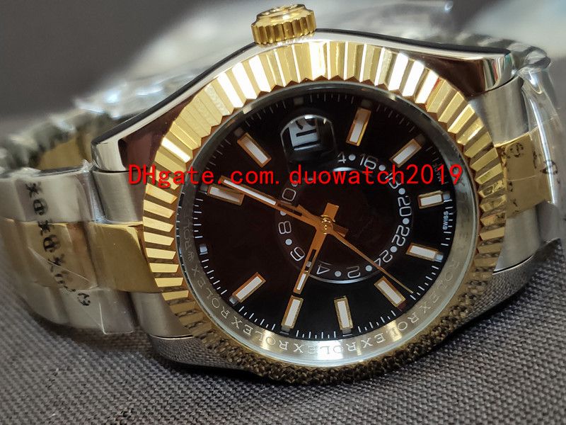 326933 18k Sky Dweller Gold Stee 