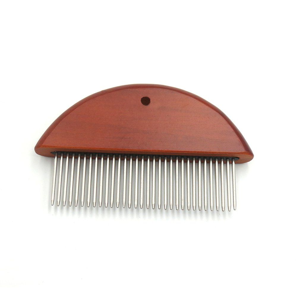 stainless steel dog comb