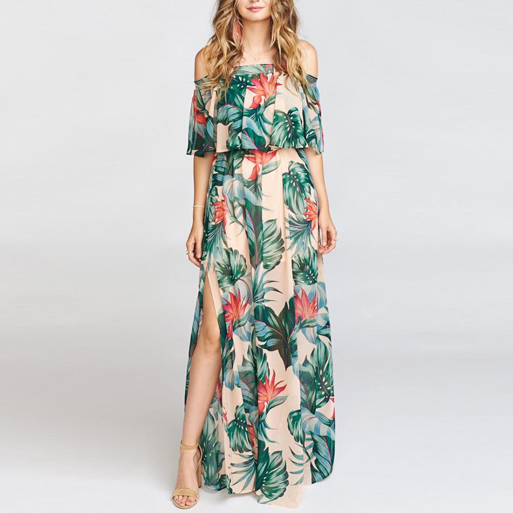 womens tropical dress