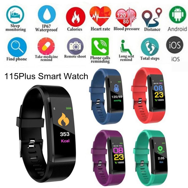 smart watch 115 plus