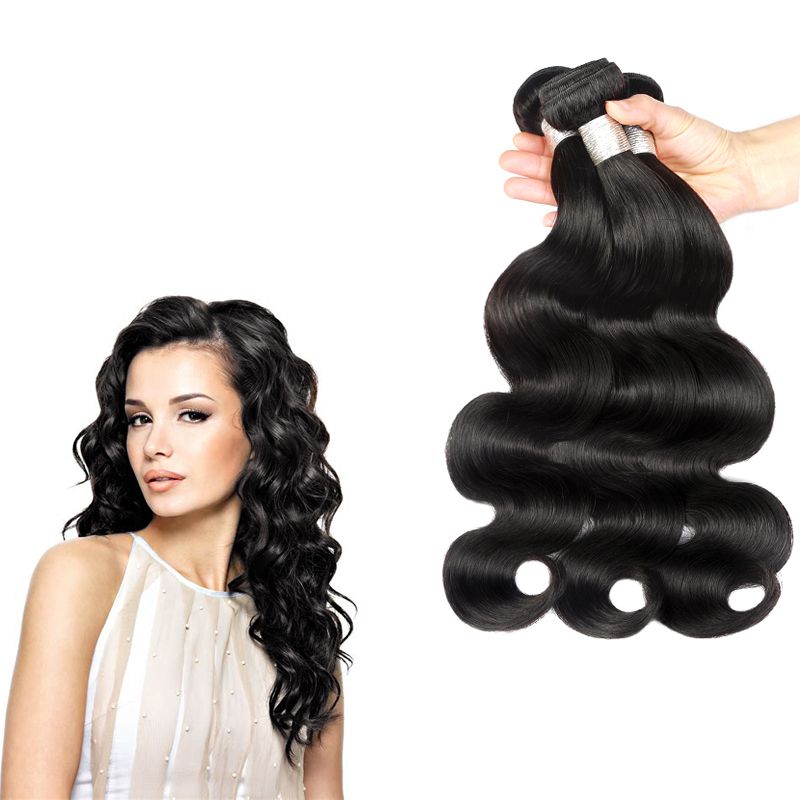 Fashionable Brazilian Hair Weave Body Wave Human Hair Extension