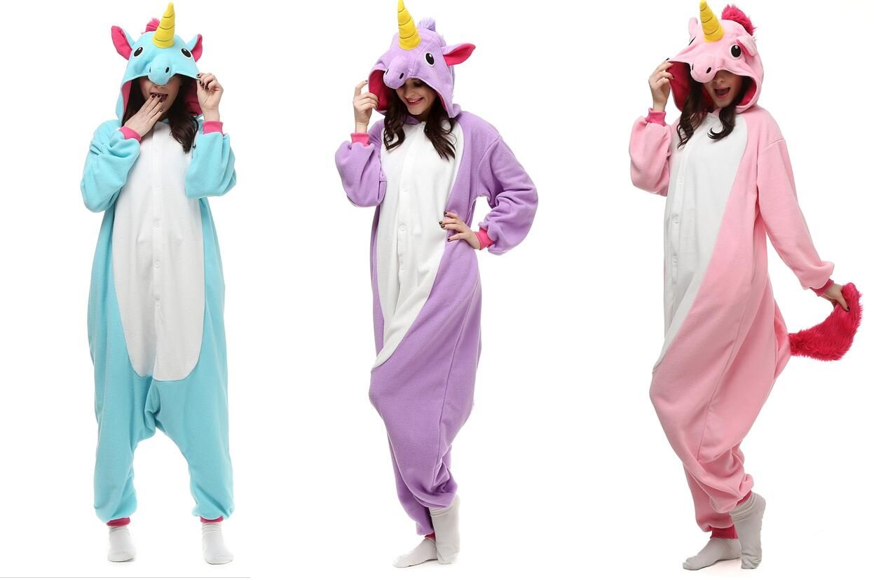 Pyjama Licorne Pyjama Licorne Adulte Kigurumi combinaison animaux Unicorn Onese