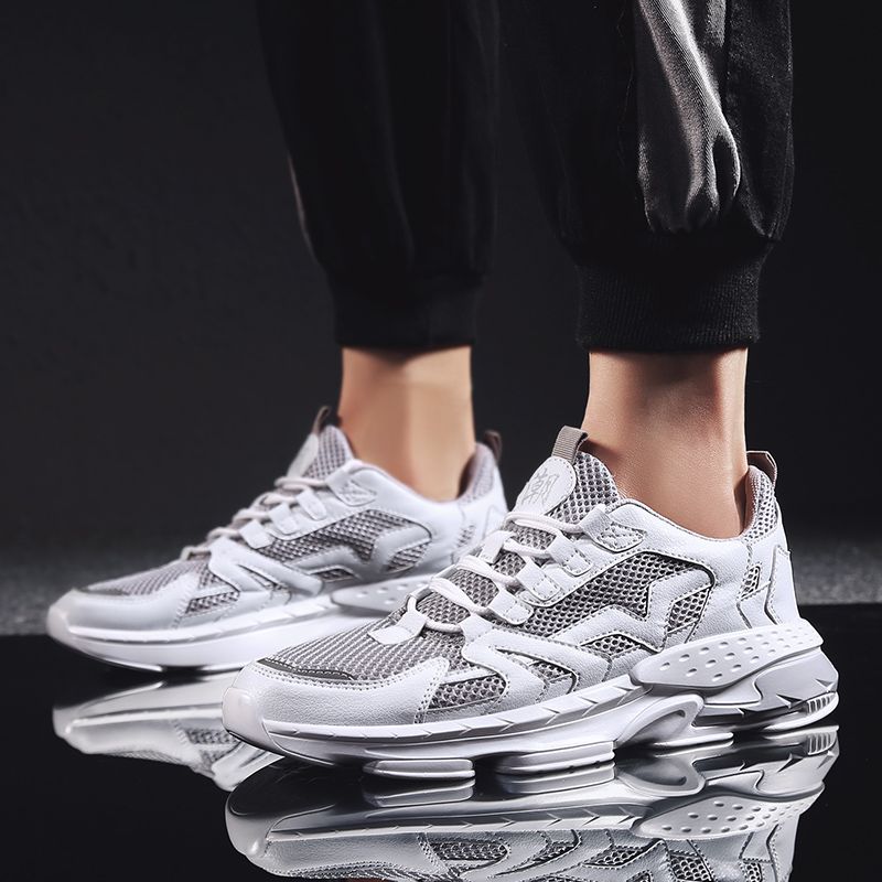 platform white runners
