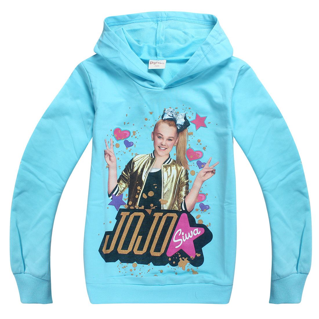 JOJO SIWA Kids Girls Hoodie Tops Hoodie Long Sleeve Unisex Sweatshirt Jumper UK