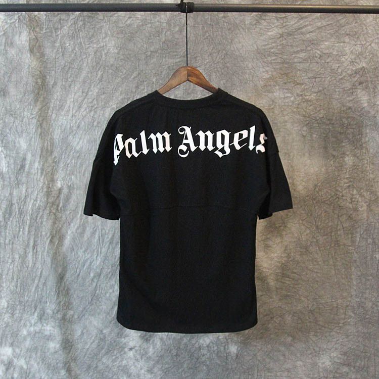 palm angels oversized t shirt black