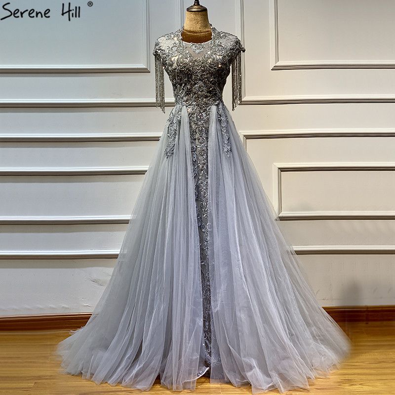 grey gown designs
