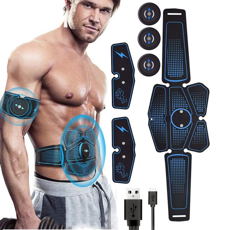 EMS Abdominal Muscle Trainer Stimulator ABS Electrostimulation Fitness