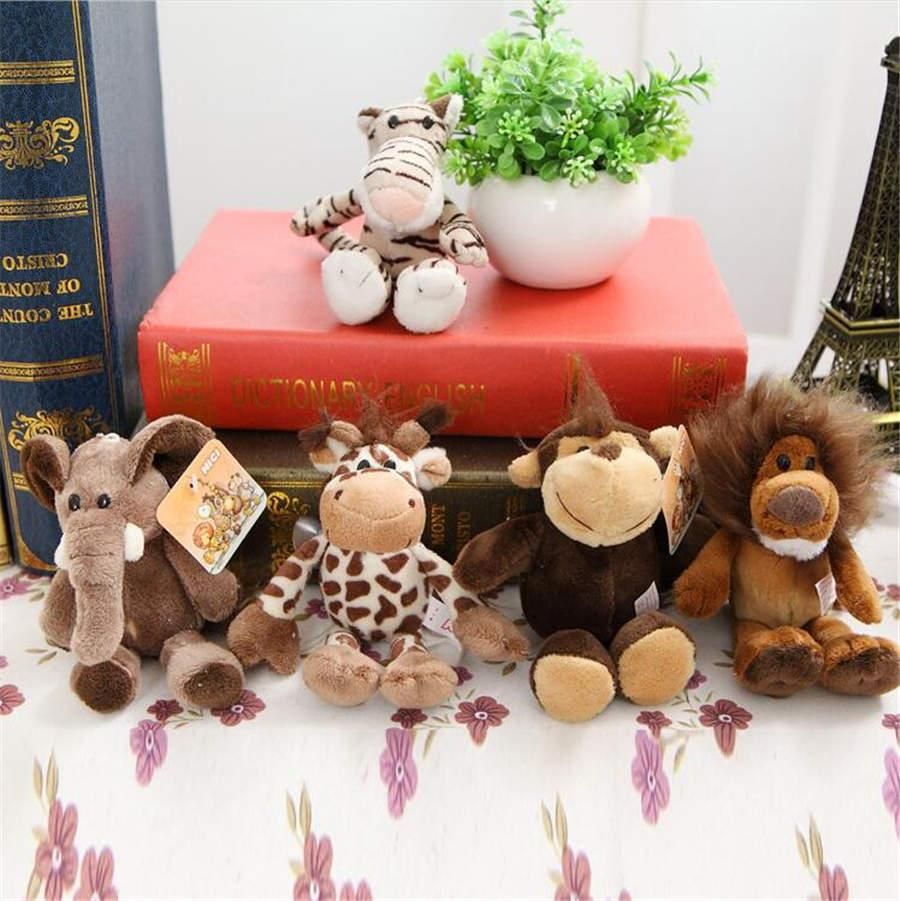 jungle animal stuffed animals