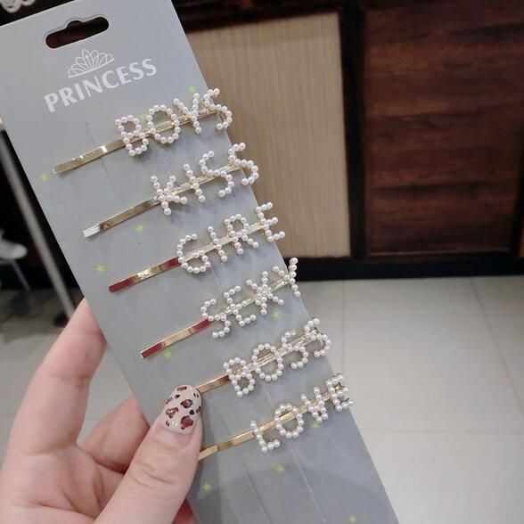 2019 Korean Hair Pins Pearl Hair Clips For Women For Girls