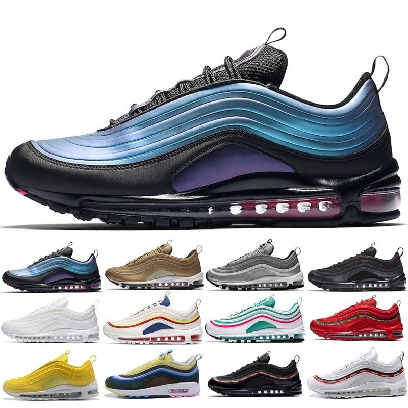 air max 97 negras con blanco