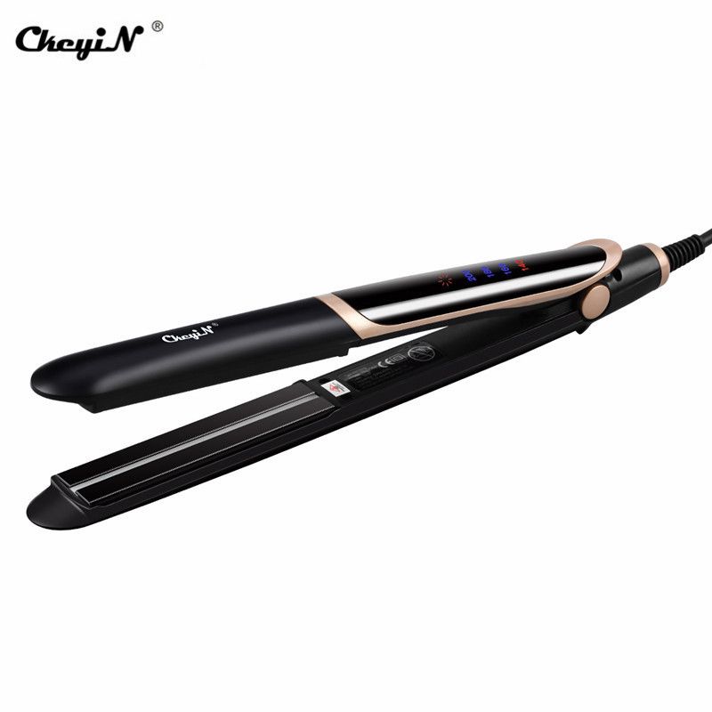 Compre Pantalla LED CkeyiN Profesional Plancha De Pelo Del Bigudí De Pelo  Del Hierro De Iones Negativos Infrarrojo Pelo Straighting Curling  Corrugation A 43,37 € Del Shishan | Es.Dhgate.Com