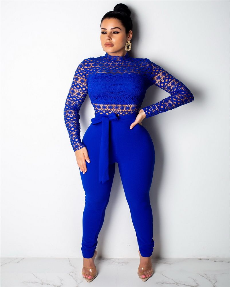 blue one piece jumpsuit