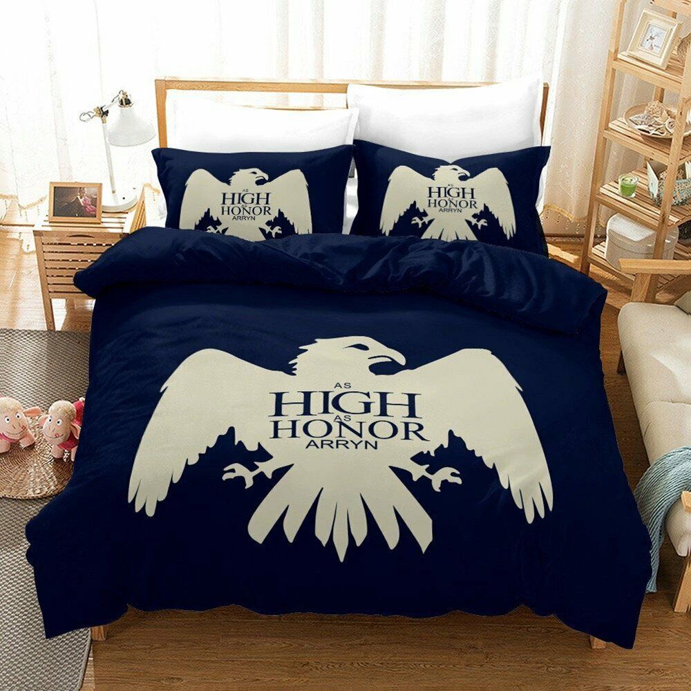 Game Of Thrones Bedding Set King Size Abstract Eagle Duvet Cover