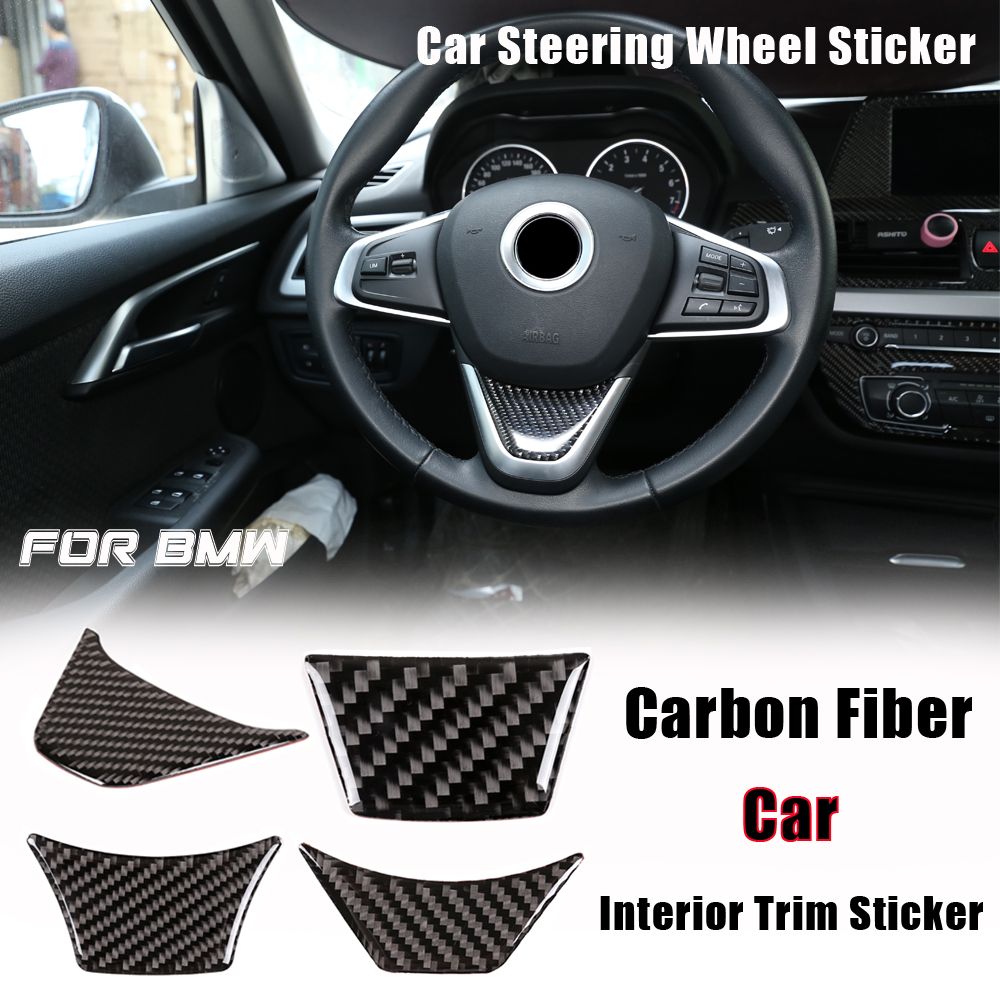 Carbon Fiber Car Steering Wheel Sticker Emblem Stickers For Bmw 1 3 5 Series Gt X1 E90 E92 F10 F07 E84 05 19 Styling Interior For Cars Interior For Trucks From Wama16 1 91 Dhgate Com