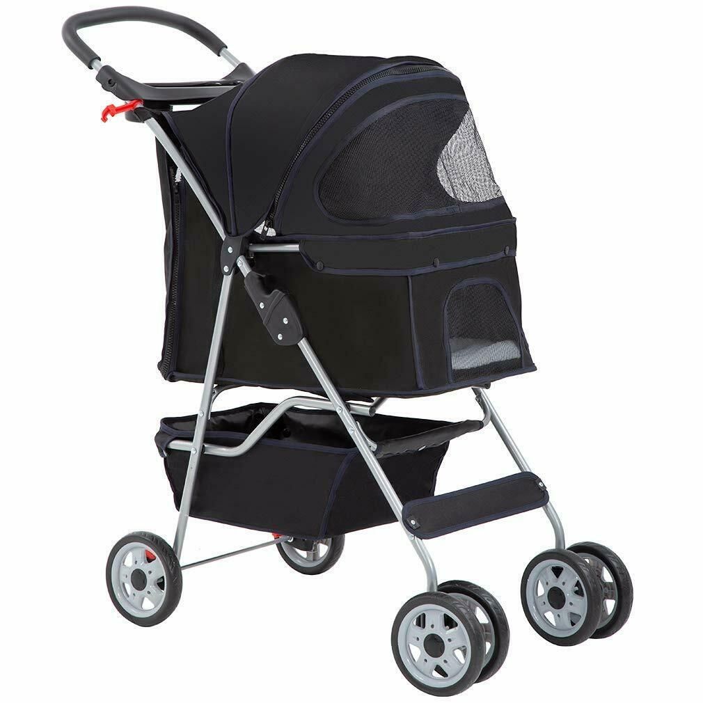 4 wheel pet stroller