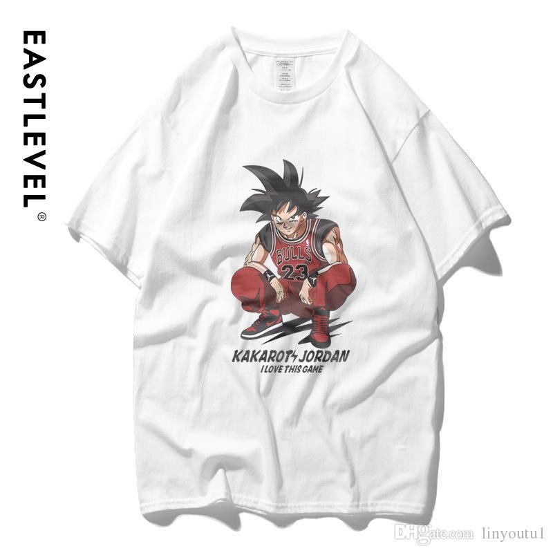 Dragon Ball Goku camiseta tee hombres / mujeres naruto el amigo de Dragonball