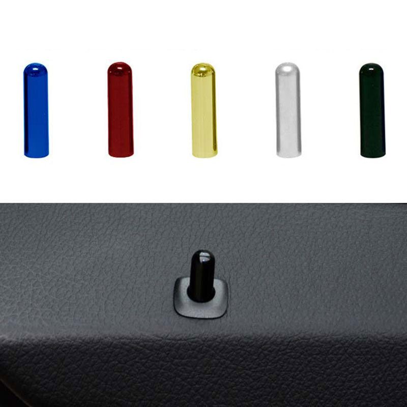 Car Door Lock Button Pin Doors Screw Knob Cap Cover Trim For BMW F10