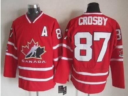 sidney crosby canada jersey