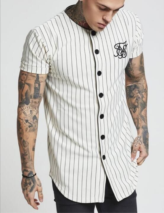 silk baseball jersey