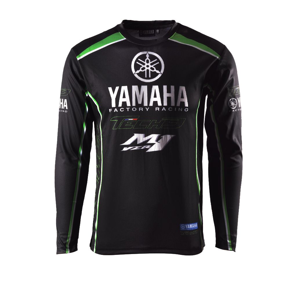 de múltiples fines bahía Existe Nueva 2019 Ropa de carreras para Yamaha Camiseta de manga larga negra  Camiseta Moto GP Ropa