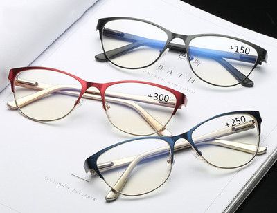 Compra Gafas De Lectura Semi Sin Montura, Ojo De Gato, Mujeres, Lentes De  Aumento, Lentes De Presbicia Barato | Entrega Rápida Y Calidad | Es.Dhgate