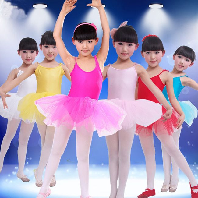 Nuevo Vestido de Ballet para Niñas Ropa de Baile de Niños para Niños Trajes  de Ballet