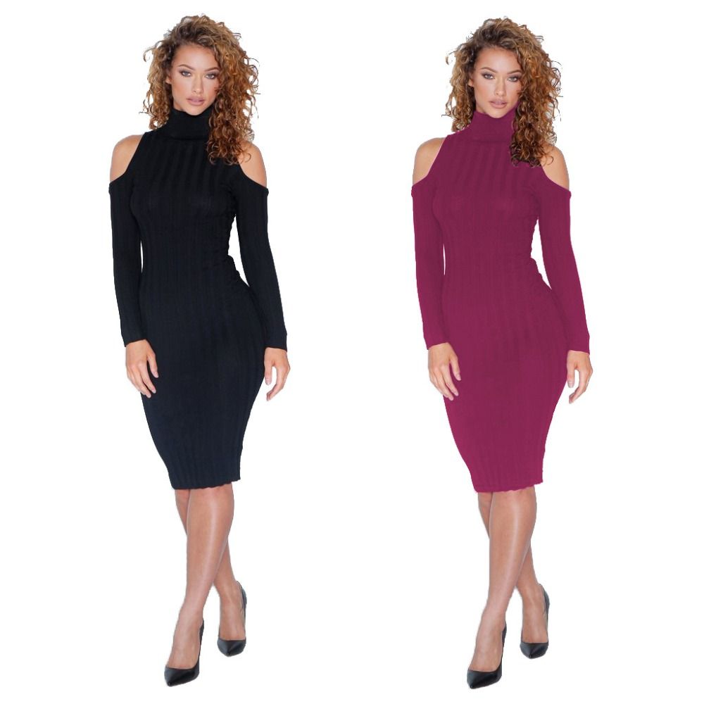 cold shoulder spring dresses