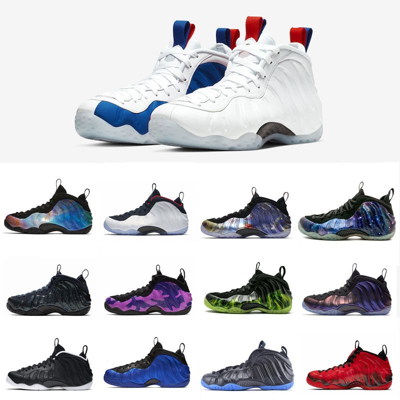 2021 Vandalized USA Foam One Penny Hardaway Mens Basketball Shoes Paranorman Doernbecher Purple 