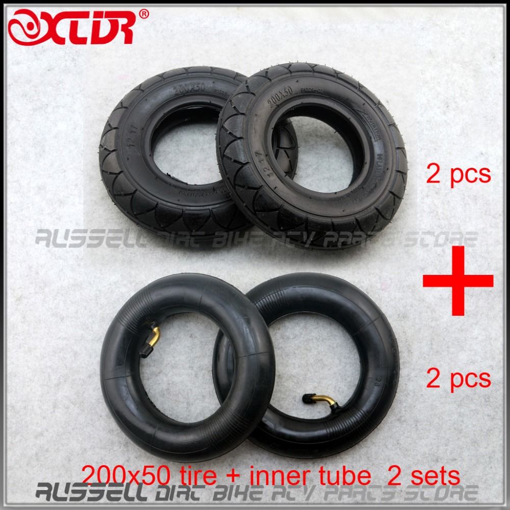 1pc Roller Innenschlauch 200x50 8 Zoll Scooter Ersatz Gummischlauch Für Razor DE 
