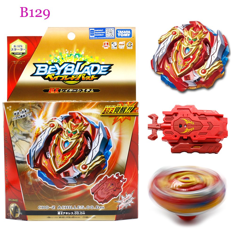 Grip W// Set US B-88 Launcher CHO-Z ACHILLES B-129 Beyblade BURST SUPER Z