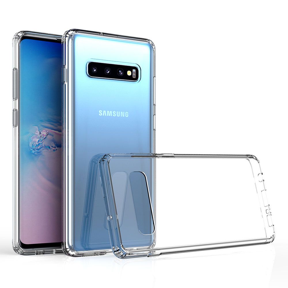 Compre Para Samsung Galaxy S10 Plus Case S10e Nota 9 S 10 5g Choque  Resistente Transparente Rígido De Volta Magro Capa Limpar Protetora Shell  Bag De Helen0623, $10,44 | Pt.Dhgate.Com