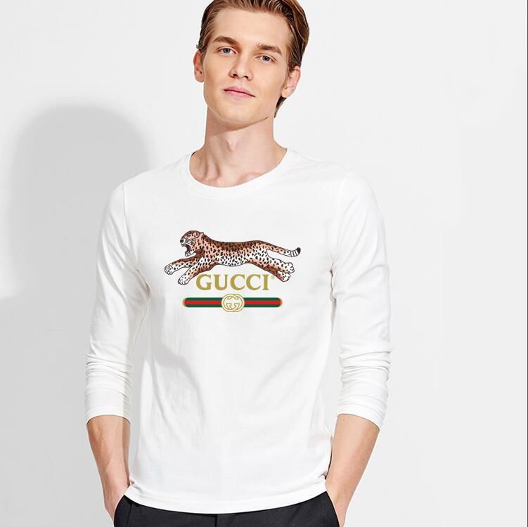 2019 Algodón camisa GUCCI hombres hip Diseñador para hombre g camisetas Hip Hop Camisetas