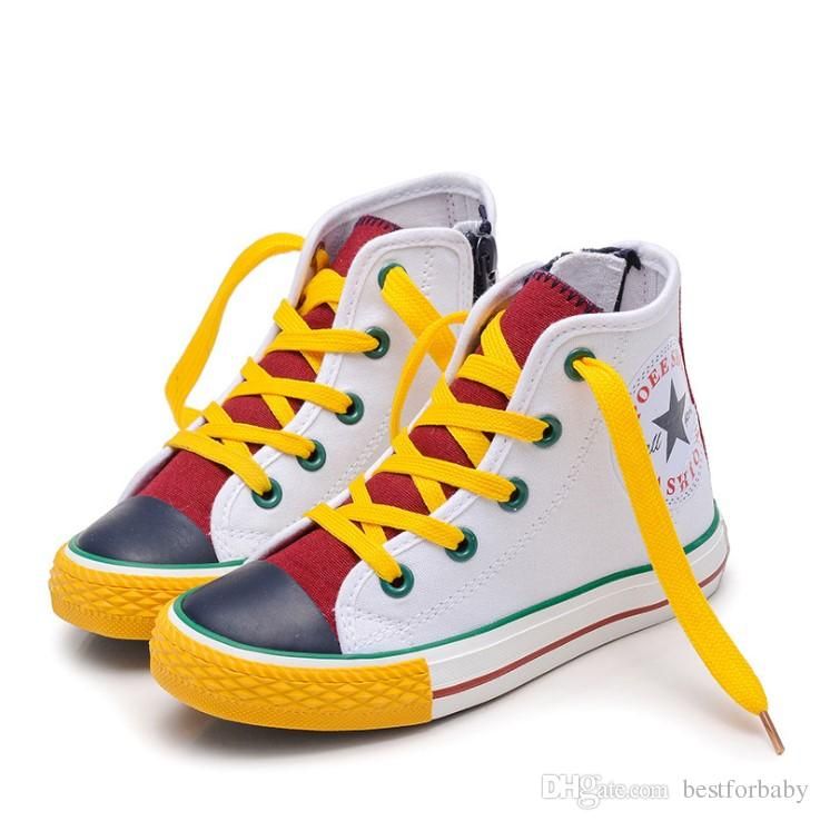 girls colorful sneakers
