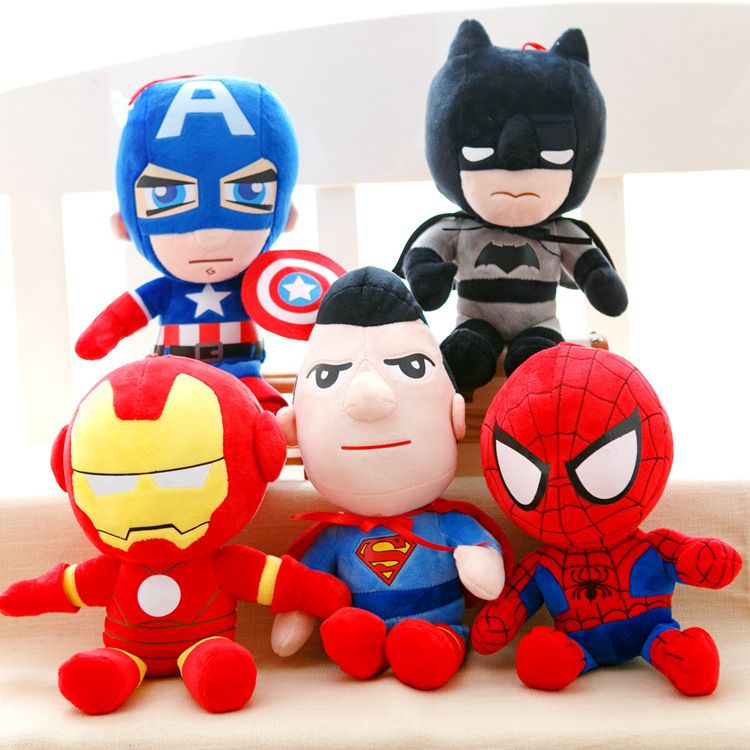 Compre Arriba Los Vengadores Superheroes Juguetes De Peluche 30cm Thor Spider Man Regalo Del Bebe Batman Capitan America Iron Man Munecos De Peluche A 7 41 Del Pikachu18 Es Dhgate Com