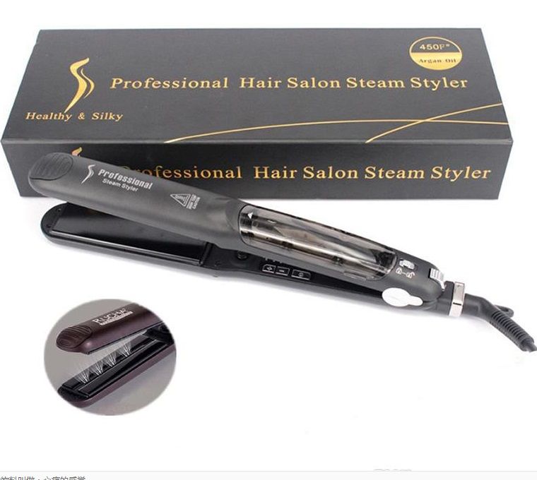 Compra El Más Nuevo Profesional Plancha De Plancha De Vapor Plana Plancha  De Pelo De Cerámica De Titanio Rápido Barato | Entrega Rápida Y Calidad |  Es.Dhgate