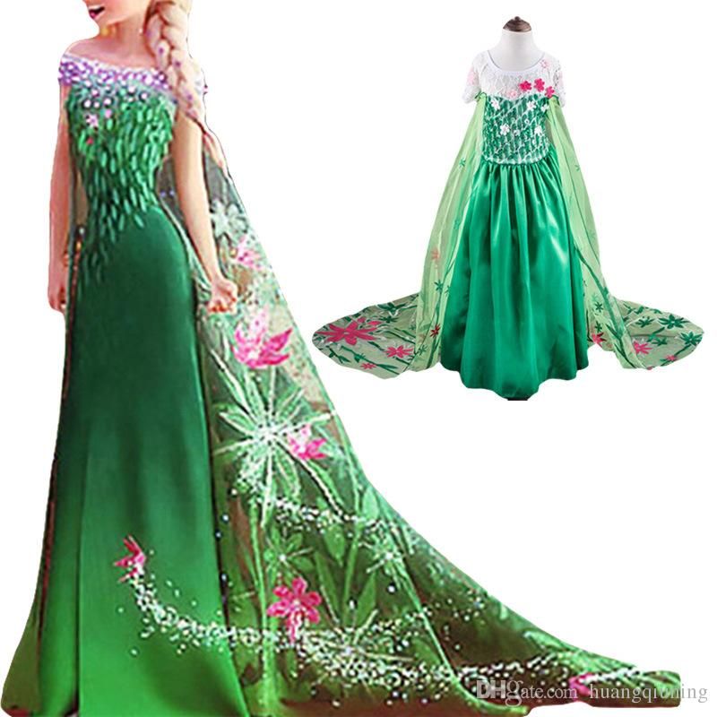 Nuevo vestido de princesa de dibujos animados para niñas disfraz de halloween vestido de princesa vestido Nuevo vestido de princesa de dibujos animados para niñas disfraz de halloween vestido de princesa vestido