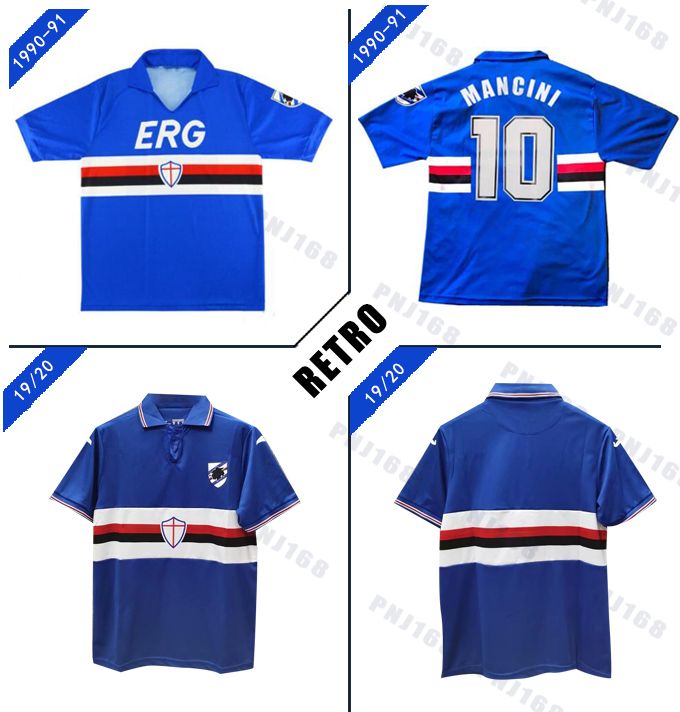 vintage sampdoria shirts