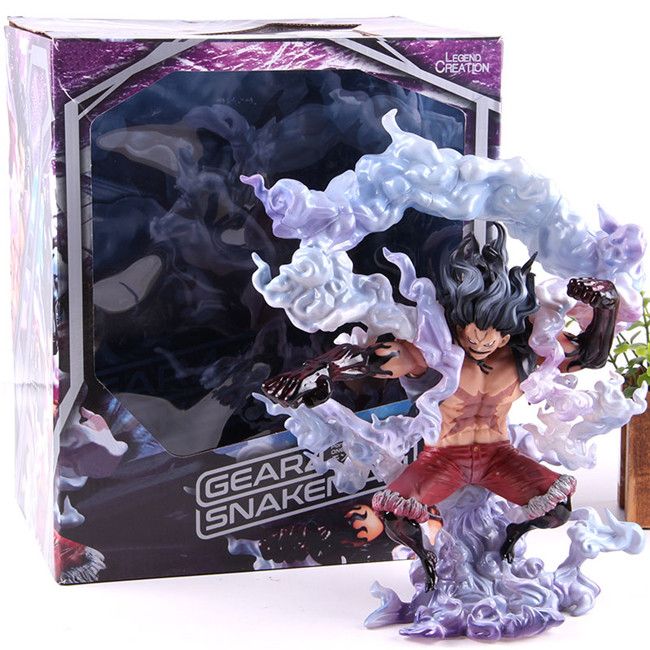 luffy gear 4 snake man action figure