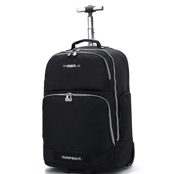 business luggage on wheels