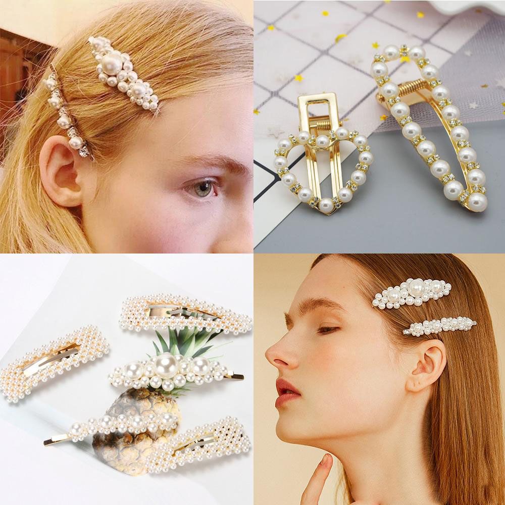 2020 2020 New Fashion Pearl Hair Clip For Women Elegant Korean Design