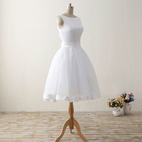 white short wedding dresses cheap
