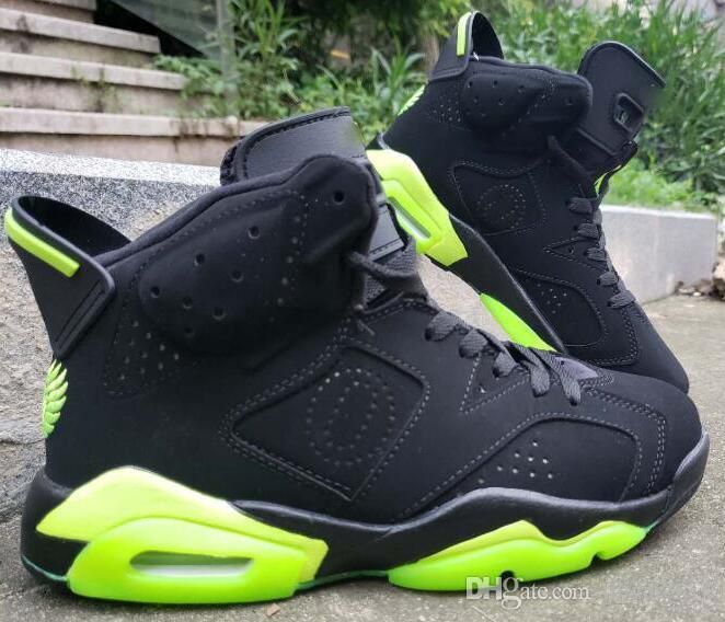 black and green 6s
