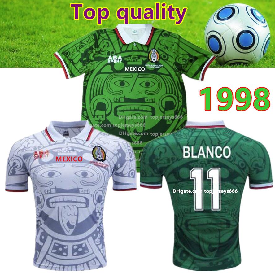 mexico 1998 home retro jersey