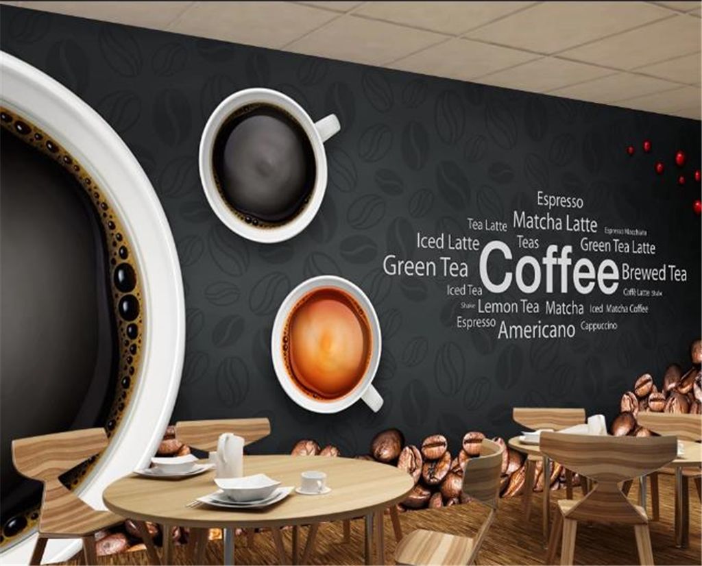 3d Wallpaper Bar Coffee Shop Wall paper Europe and America HD Digital Printing Moisture Home Decor 3d Wallpaper Bar Coffee Shop Wall paper Europe and America HD Digital Printing Moisture Home Decor