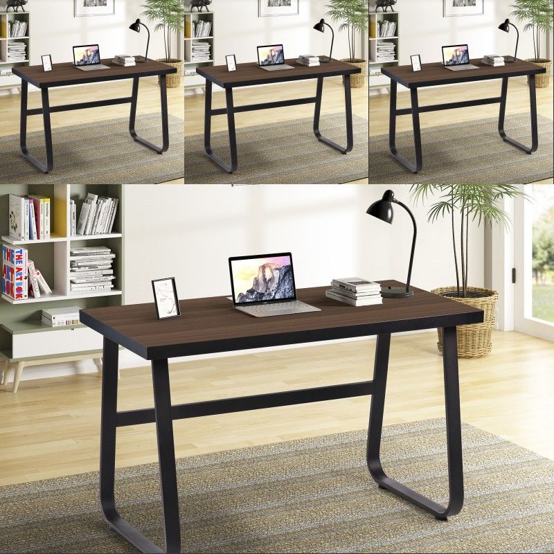 2020 Wood Espresso Computer Desk 47 Inch Home Office Desk Computer