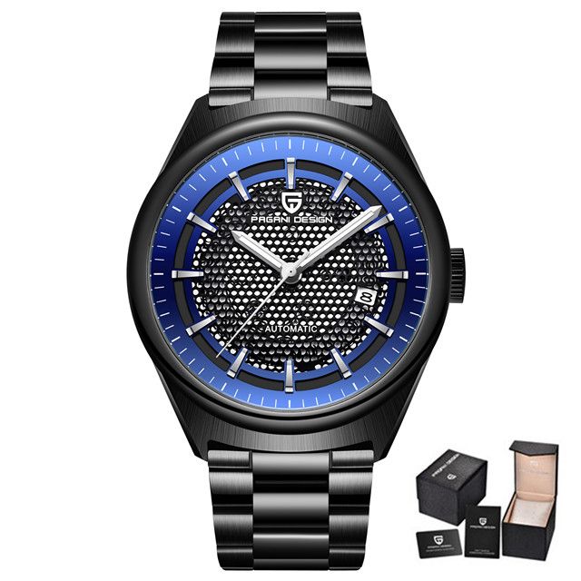 relojes 2019 NEW 파가니 디자인 브랜드 남성의 럭셔리 기계는 스테인레스 스틸 방수 군사 시계 horloges 남자를 보는 아저씨
