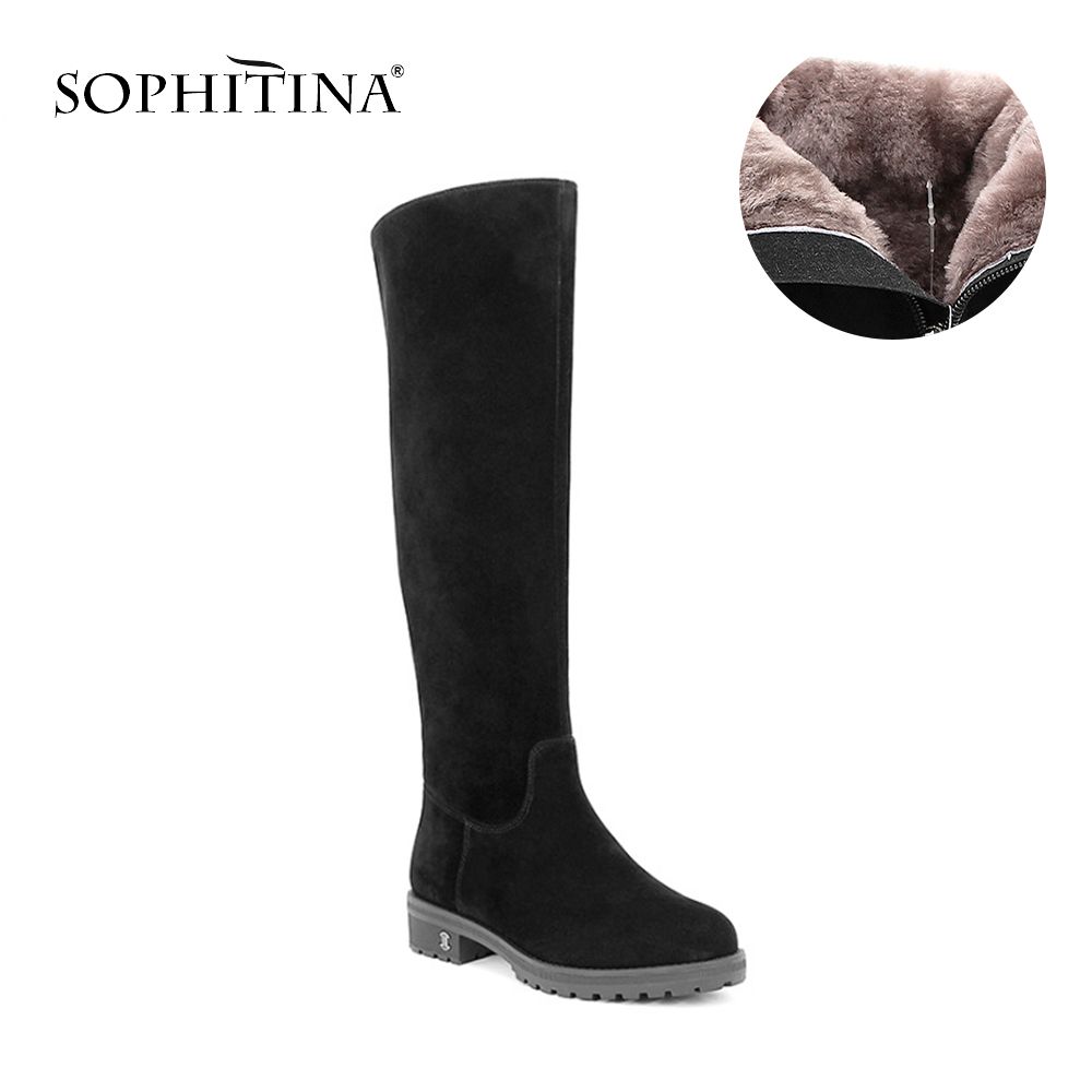 black knee high boots kids