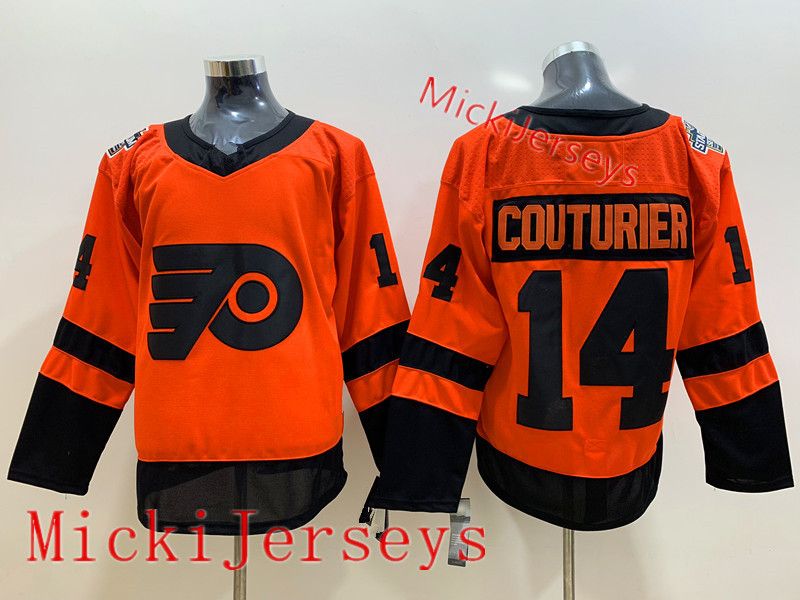 Philadelphia Flyers Jersey Mens Travis Konecny #11 XL orange